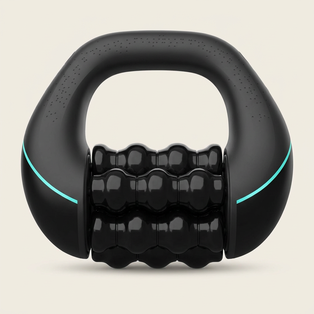 SpineRoller Massage – Contoured Back & Spine Roller